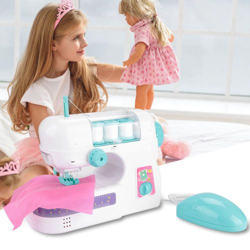 Mini Machine A Coudre Electrique, Jouet Educatif Et Interessant Pour Enfants Et Filles