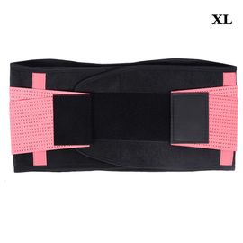 Ceinture De Maintien Lombaire Pour Le Sport, Le Fitness, Le Squat, L'halterophilie, L'entrainement Avec Halteres, Taille Xl, Rose