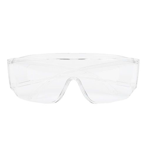 Lunettes de protection Lunettes de securite Coupe-vent Anti-poussiere Verres transparents monobloc Lunettes de travail et de laboratoire