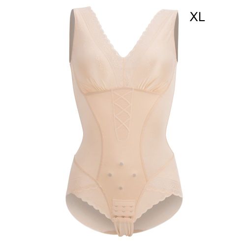 Body Gainant En Dentelle Pour Femme, Sous-Vetement Amincissant, Post-Partum, Musculation, Xl