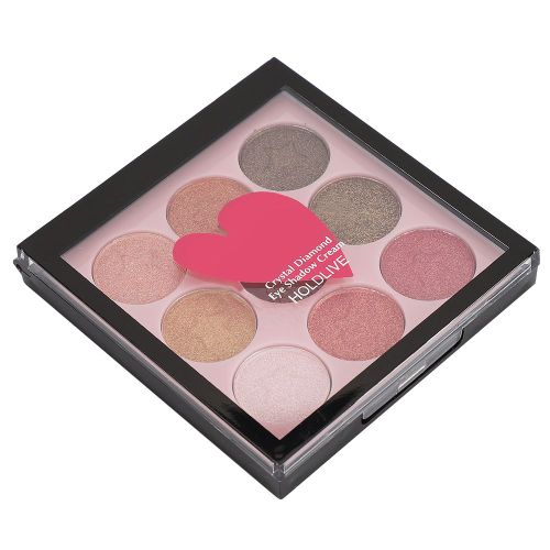 Palette De 9 Fards A Paupieres Mats Nacres, 9 G, Maquillage Impermeable Pour Les Yeux 01 