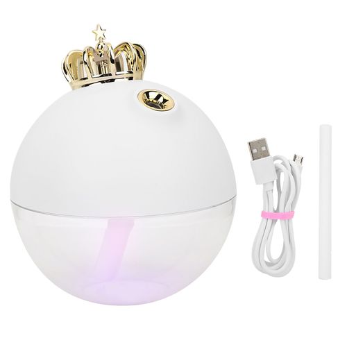 Humidificateur d'air USB, diffuseur d'aromes, humidificateur a brume d'aromatherapie pour maison et voiture, blanc