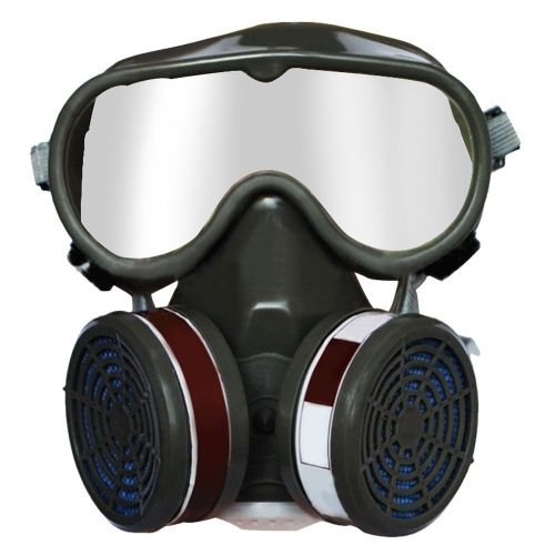 Demi-masque facial avec filtre anti-poussiere et anti-gaz pour la peinture au pistolet