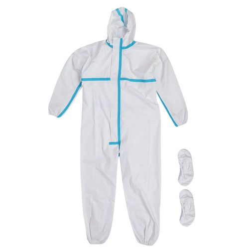 Combinaison De Protection Reutilisable Pour La Quarantaine Avec Couvre-Chaussures