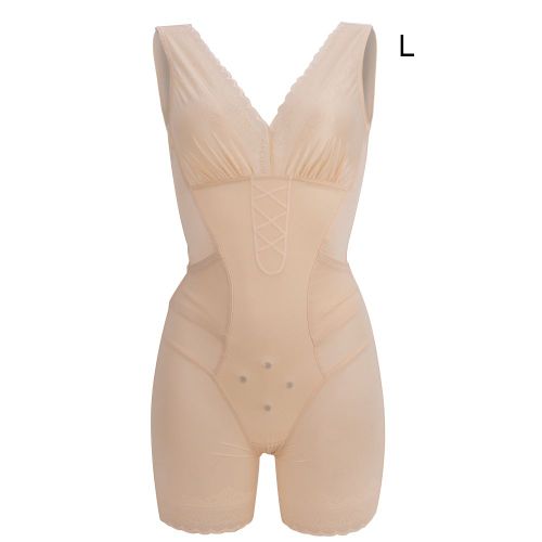 Combinaison Gainante Post-Partum Pour Femmes, Vetement Gainant, Rehausseur De Fesses, Taille L