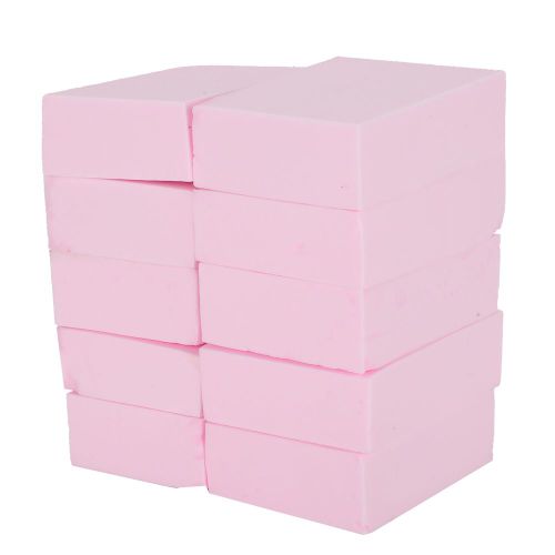 Lot De 10 Eponges Exfoliantes Douces Pour Le Bain, La Douche, Le Spa, La Peau, Rose 