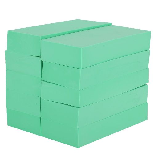 Lot De 10 Eponges De Bain Et De Douche Pour Adultes Et Enfants, Exfoliantes, Vertes 