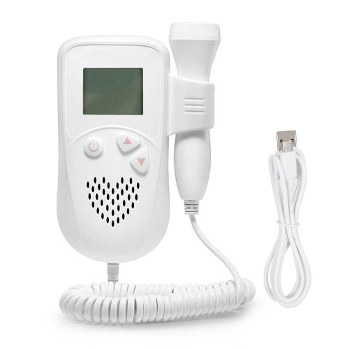 Detecteur De Rythme Cardiaque Fotal Pour Bebe, Affichage Numerique, Moniteur De Frequence Cardiaque Pour Bebe Enceinte, Fd-220a