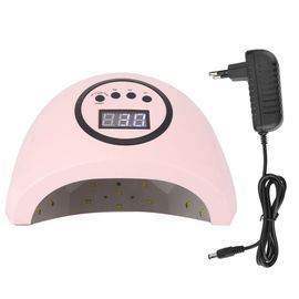 Lampe Uv Led Reglable 48 W Pour Sechage Des Ongles, Lampe De Manucure Et Nail Art, Prise Ue 100-240 V 