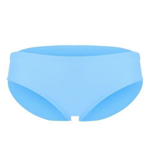 Maillot De Bain Elastique En Silicone Pour Femme, Impermeable Et Antibacterien, Bleu