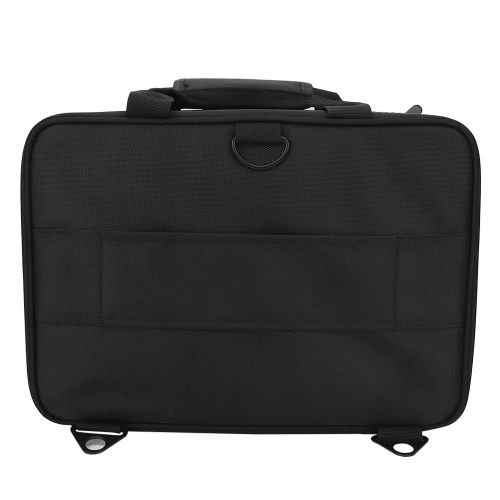 Trousse de rangement professionnelle pour outils cosmetiques, pinceaux de maquillage, rouges a levres, vernis a ongles, sac de rangement noir