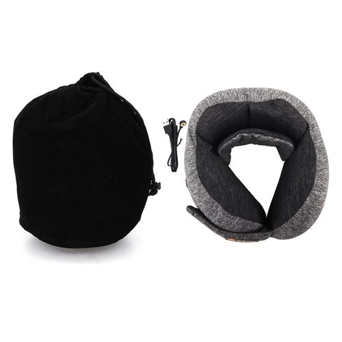 Oreiller Chauffant Portable Pour Le Cou, Compresse Chaude En Forme De U, Soulage Les Douleurs Cervicales 