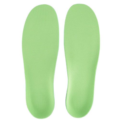 Semelles Orthopediques Pour Adultes, Soutien De La Voute Plantaire, Pieds Plats, Coussinets Orthopediques Pour Hommes Et Femmes, Vert, Taille S (38-40)