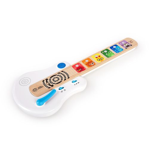 Baby Einstein Hape Guitare Électronique Strum Along Songs Magic Touch Jouet Musical En Bois 2 Modes De Jeu Instruments De Musique Pour Enfants Partir De 6 Mois