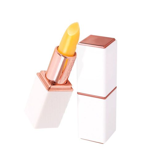 Baume A Levres Hydratant, Changement De Couleur Et De Temperature, Outil Cosmetique 