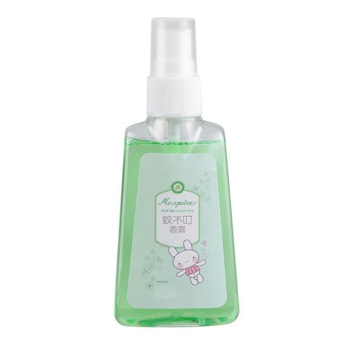 Spray Anti-Moustiques D'exterieur 80 Ml, Anti-Piqures, Anti-Demangeaisons, Liquide Pour Le Corps 
