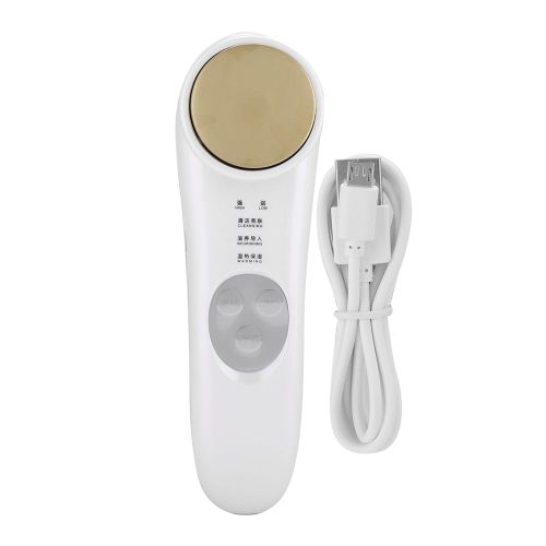 Appareil De Nettoyage Et De Rajeunissement Du Visage, Elimination Des Points Noirs, Masseur Vibrant, Instrument De Beaute, Whitegold