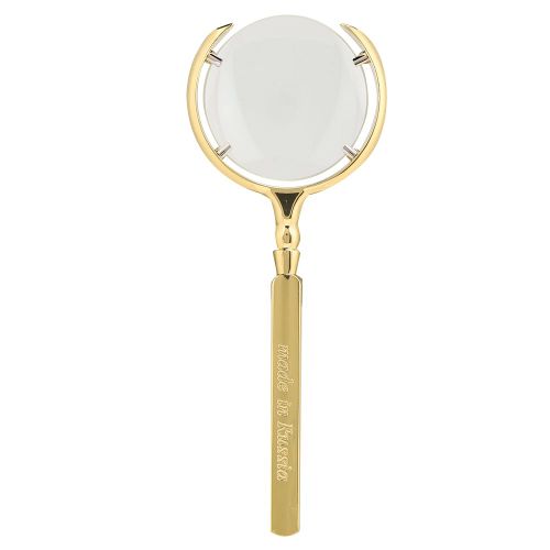 Loupe Portative Pour Travaux Manuels, Lecture, Montre, Reparation De Bijoux, Loupe Doree 