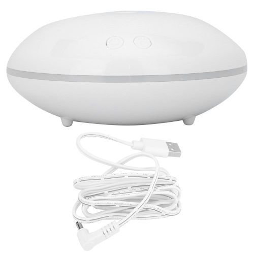 Diffuseur D'huiles Essentielles Professionnel Pour La Maison, Humidificateur D'air Rafraichissant A Atomisation Silencieuse, Blanc 