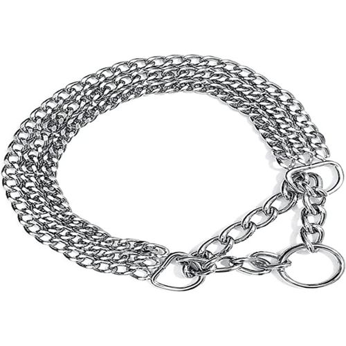 Kal-Collier Étrangleur, 3 Rangs Avec Sécurité, 45 Cm/2,5 Mm, Pour Chien