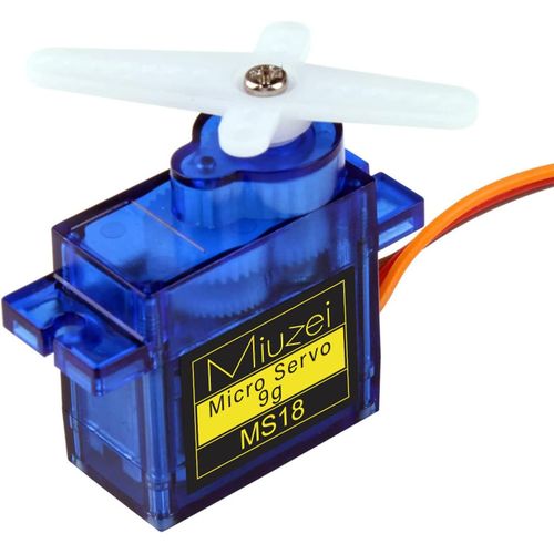 KAL-Micro Servo Moteur 9G Pour Rc Robot Bras/Main/Marche Avion Hélicoptère Bateau Voiture Véhicule Commande Avec Câble180° Mini Servomoteur Compatible Avec Arduinoet Et Raspberry Pi