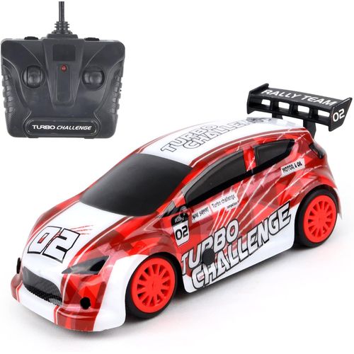 KAL-Voiture -Extreme Rallye -099316 -Voiture Télécommandée -Rouge -1/28 -Piles Non Incluses -Plastique -À Partir De 4 Ans