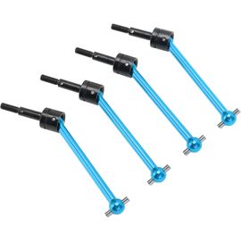 KAL-Arbre De Transmission De Voiture Rc, 4 Pièces Arbre De Transmission Cvd De Voiture Rc Compatible Avec La Voiture Rc Tamiya Tt02B 1/10 (Bleu) Tamiya Tt02B