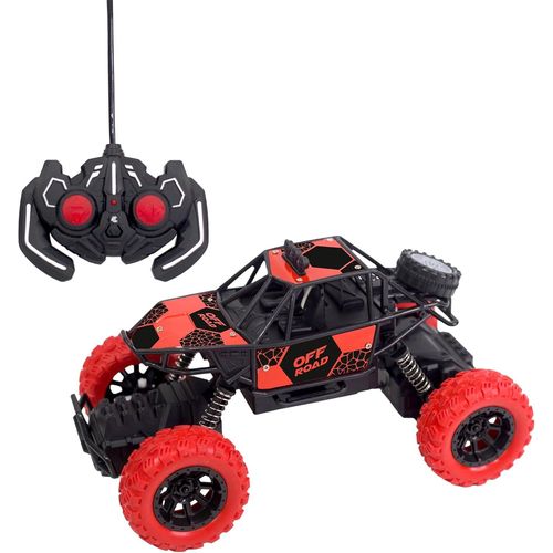 KAL-Buggy -Off Road -093733 -Voiture Télécommandée -Rouge -1/18 -Prêt À Rouler -Métal -Jouet Enfant -Cadeaux -Anniversaire -À Partir De 5 Ans
