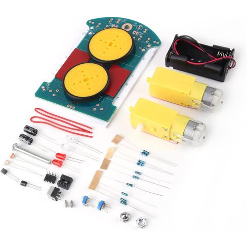 KAL-Kit De Voiture Robot De Suivi Intelligente Electronique Pour Diy Avec Moteur De Réduction