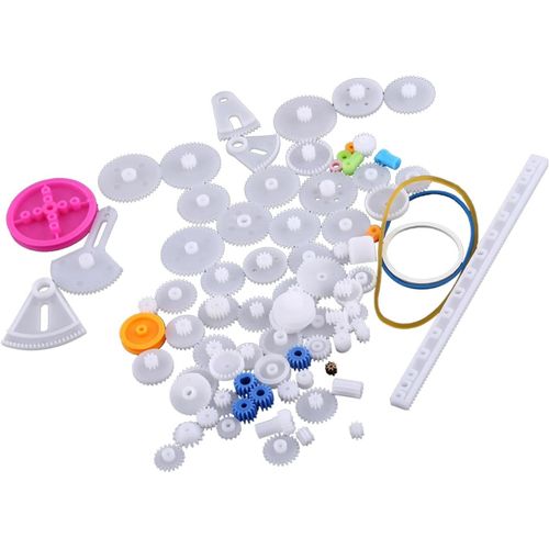Kal-Modèle De Voiture De Jouet Modèle De Bricolage Accessoires De Montage Robot De Modèle Jeu Des Engrenages En Plastique (85 Sortes)