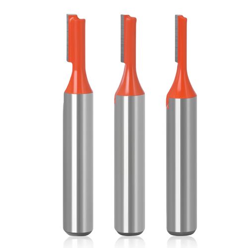 KAL-8Mm Fraise Droite Defonceuse, Fraises À Défoncer, 8Mm Tige Straight Routeur Bit Set Fraise À Bois Outillage Bois Fraise Fraise À Rainurer Pour Le Travail Du Bois 3Mm/4Mm/5Mm