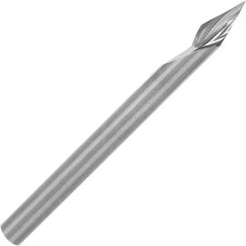 KAL-3.175X30 ° X0.1X40L Spirale 30 Degrés V Rainure Outil De Gravure Routeur Bits Pour Les Opérations De Sculpture Sur Bois
