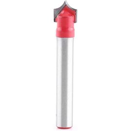 KAL-Cnc Routeur De Gravure Fraise À Rainurer Mèche Rainurer En V, Fraise À Rainure En V Cutter Couteau Cnc Routeur Tungstène Acier Machine De Gravure 90°(8Mm Klingendurchmesser)