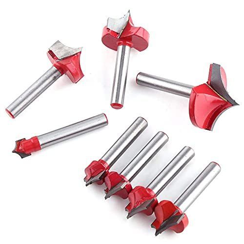 KAL-Couteau À Découper À Bec Pointu Pour Le Travail Du Bois De 6 Mm De Diamètre (Diamètre De Lame De 12 Mm)