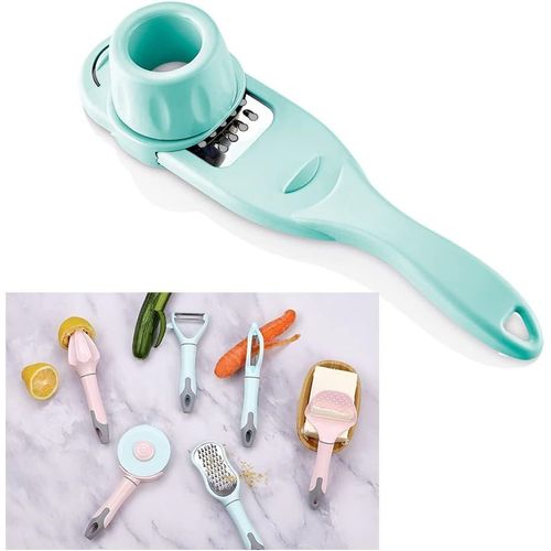 Kal-Pretty Pastels Ustensiles Et Gadgets De Cuisine De Luxe Sans Bpa, Faciles À Utiliser, Faciles À Accrocher Et À Ranger (Presse-Ail)