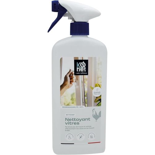 KAL-K-Onet -Nettoyant Vitres -Sans Traces -Compatible Inox Et Alluminium -Anti Poussière Et Pluie -750 Ml