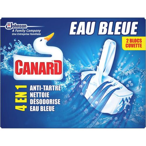 KAL-Canard Wc 4En1 Bloc Colorant Eau Bleue 2 Ct 80 G