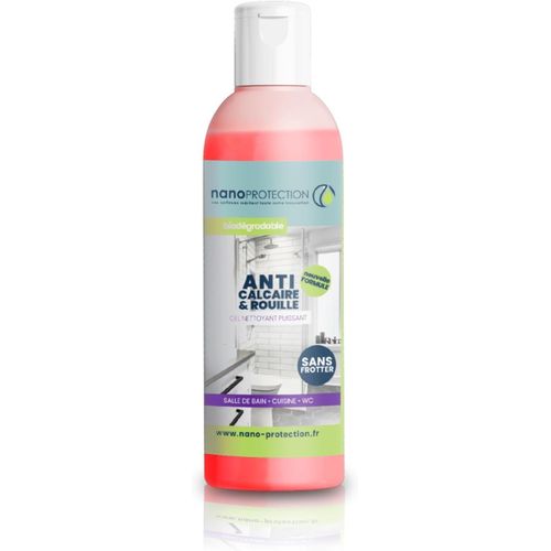 KAL-Nanoprotection Nettoyant Anticalcaire 250 Ml | Gel Puissant Et Efficace | Biodégradable Et Ecologique | Paroi De Douche-Carrelage-Inox | La Rapidité Et L¿Efficacité, Sans Besoin De Frotter