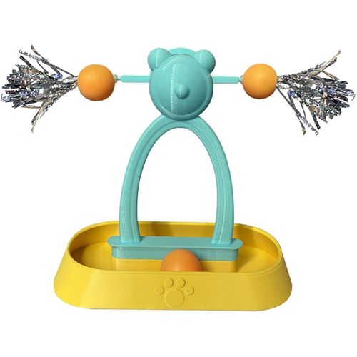 KAL-Jouet Interactif Pour Chat En Forme De Moulin À Vent, Cadeau, Enrichissement Pour Chaton,