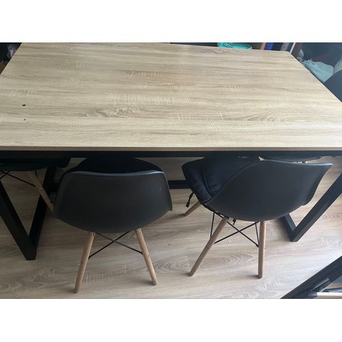 Grande Table À Manger En Bois 