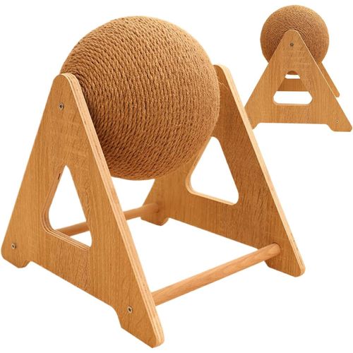 KAL-Jouet À Gratter Pour Chat - Avec Fonction Rotative - Jouet À Gratter Résistant À L'Abrasion Pour Chats Et Petits Animaux