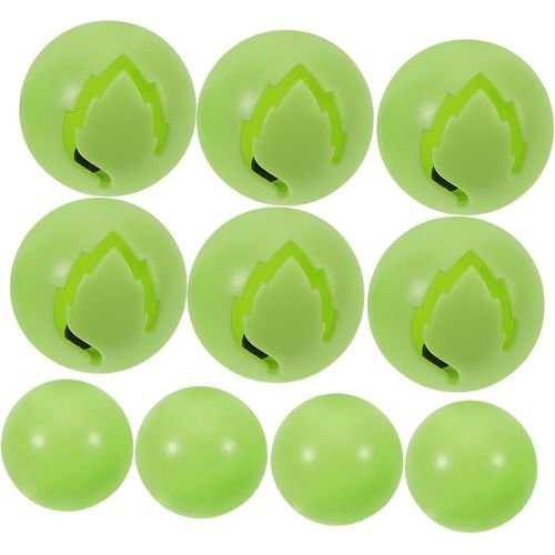 KAL-10Pièces Balles À Cloche Pour Chats Lot De Jouets Interactifs Pour Petits Animaux Accessoires Amusants Pour Jeux Intérieur Pour Chats Et Petits Chiens