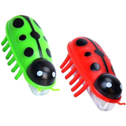 KAL- Pièces Mini Robot Scarabée Électrique Insecte Chat Chien Bug Automatique Flip Party Favors Drôle À Piles Vibration Pet Jouets