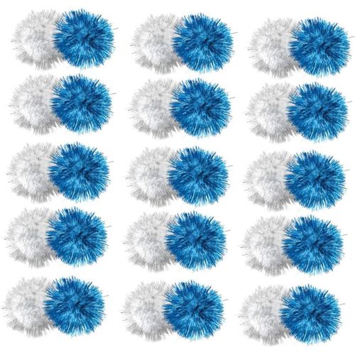 KAL-0Pièces De Paillettes Pour Pompons Tinsel Jouets Amusants Glitter Pour Activités Ludiques Et Stimulantes Pour Animaux