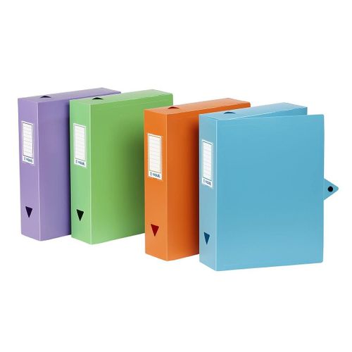 Viquel Boite De Classement Classdoc Pp 8/10ème Dos 8cm Coloris Aléatoire