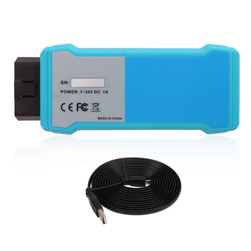 Pour VCX Nano WIFI Scanner de diagnostic de voiture Outil de programmation ECU Interface de communication pour vehicules diesel lourds