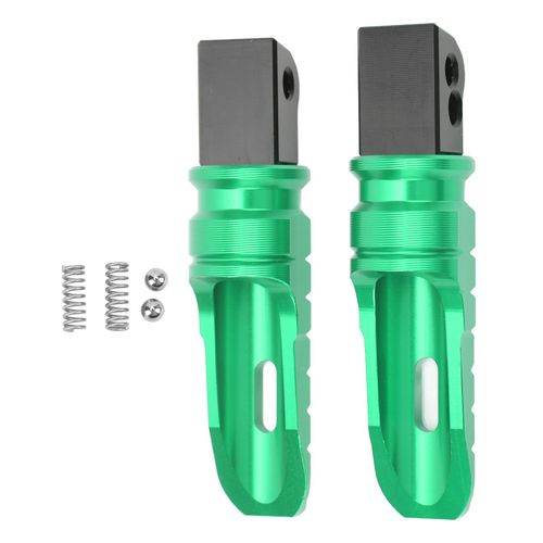 1 Paire De Repose-Pieds Arriere De Moto, Processus Cnc T6063, Alliage D'aluminium De Remplacement Pour Benelli Tornado 252r 2021-2022, Vert