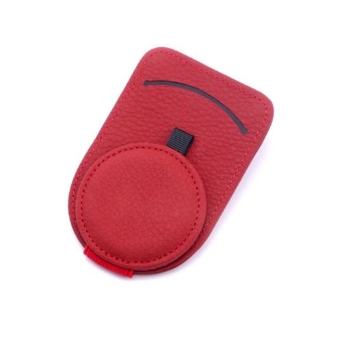 Porte-Lunettes De Voiture Magnetique Universel En Cuir Pu Avec Clip Pour Carte