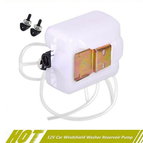 Reservoir De Lave-Glace De Voiture A 2 Broches Avec Pompe 12 V Et Jet