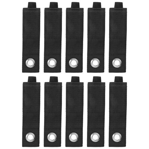 Lot de 10 sangles de rangement a crochet et boucle pour rallonge electrique